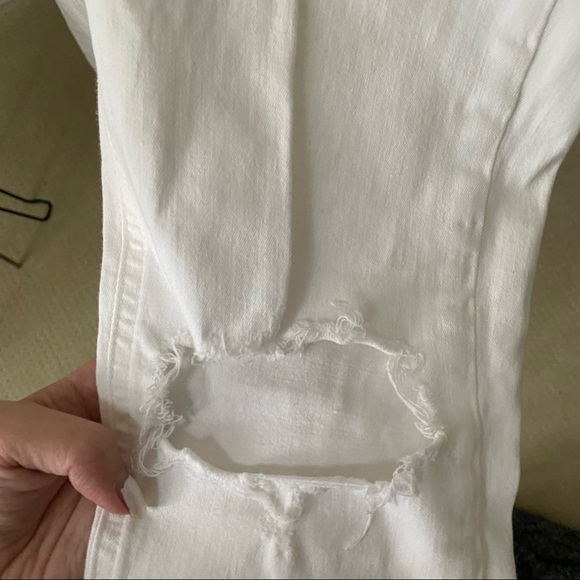 TOPSHOP White High Waisted Jamie Skinny Jeans - Picture 4 of 11